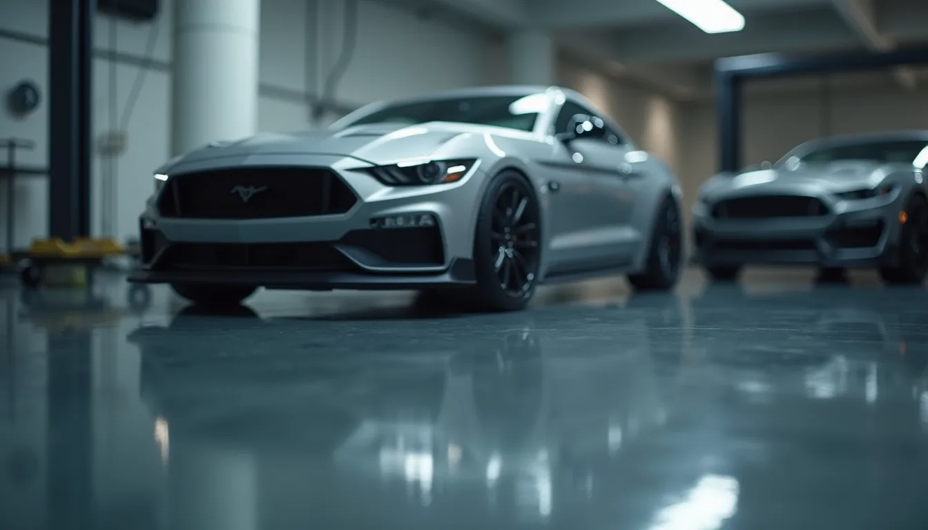 Eye-level view of a 3D printed automotive part